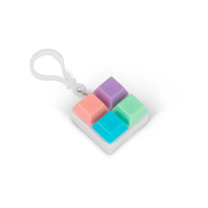 Fidget Keyboard Keychain, Learning SPACE