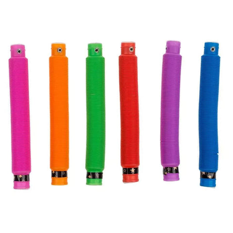 Fidget Pop Tubes with LED, Learning SPACE