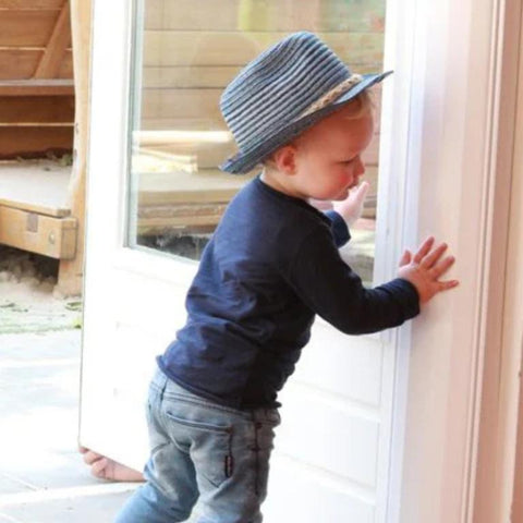 Finger Alert 180cm – White Door Finger Guard for Safer Spaces-Nursery,Playlearn,Safety-Learning SPACE