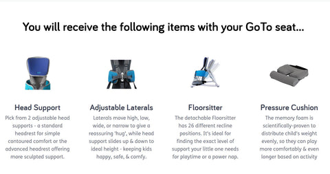 Firefly GoTo Seat Size 1: Ages 1-3-Additional Need,Additional Support,Dropship,Early Years. Ride On's. Bikes. Trikes,Firefly,Physical Needs,Ride On's. Bikes & Trikes,Seasons,Seating,Specialised Prams Walkers & Seating,Summer,Toddler Seating-Learning SPACE