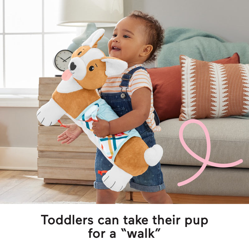 Fisher-Price Corgi Tummy Time Puppy Wedge, Learning SPACE