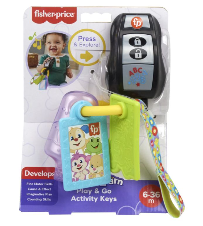 Fisher Price Play and Go Activity Keys, Learning SPACE