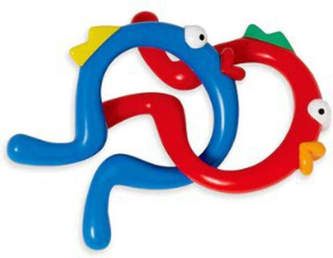 Fishies - 12 Colourful Linking Fish for Fine Motor Play, Learning SPACE