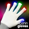 Flashing Gloves - White, Learning SPACE