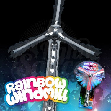 Flashing Rainbow Windmill Light-AllSensory,Calming & Anxiety,Helps With,Pocket money,Sensory Light Up Toys,Sensory Seeking,Stock,The Glow Company,Visual Sensory Toys-Learning SPACE