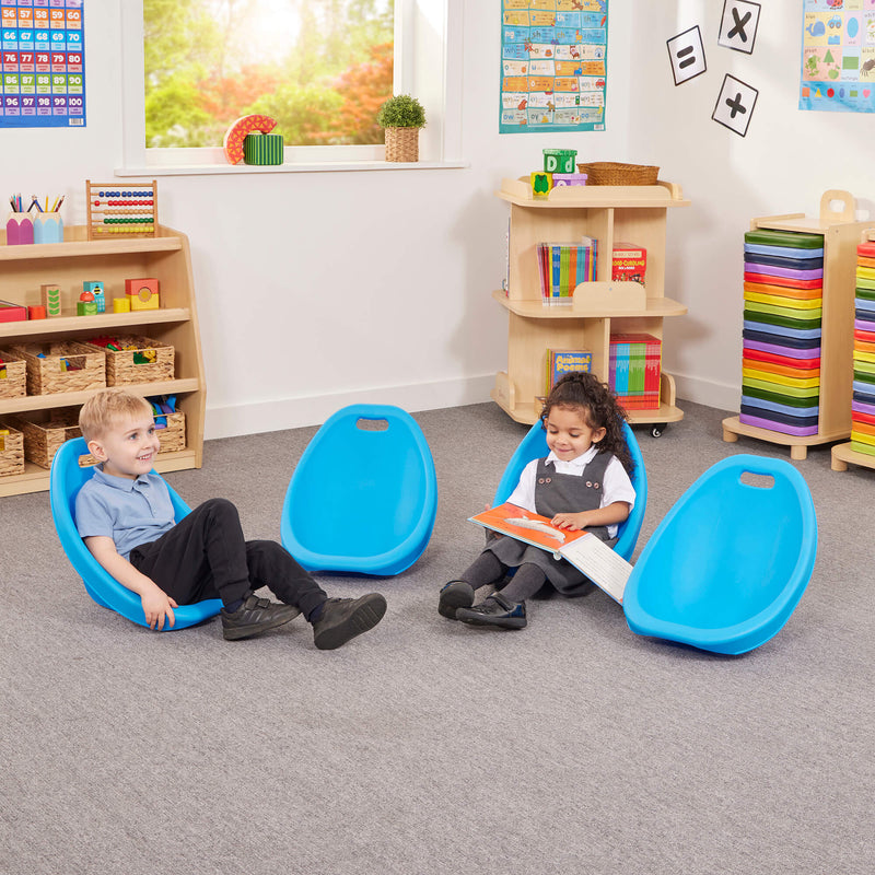 Floor Rocking Chairs Pack of 4, Learning SPACE