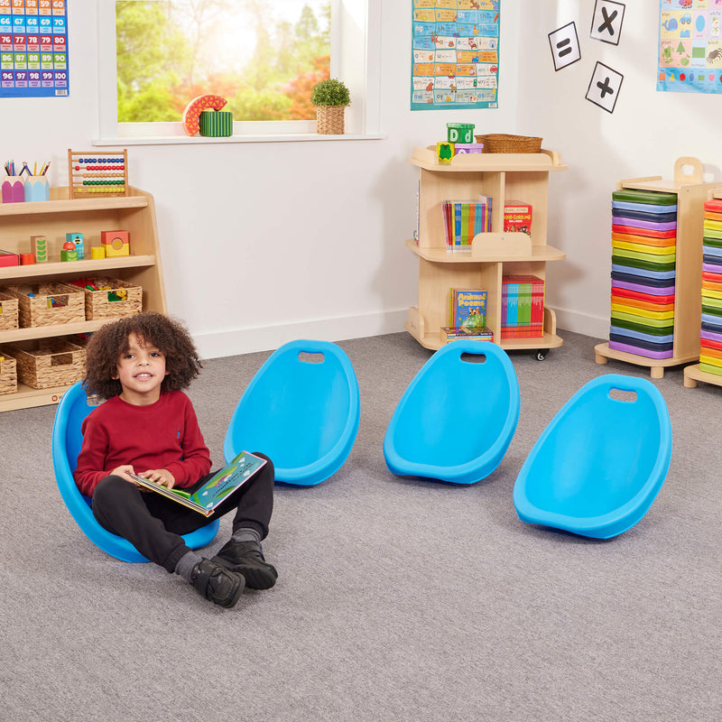 Floor Rocking Chairs Pack of 4, Learning SPACE