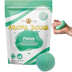 Focus Aroma Dough | Aromatherapy Multi Sensory Playdough-ADD/ADHD,AllSensory,Aroma Dough,Arts & Crafts,Calming & Anxiety,Calming and Relaxation,Craft Activities & Kits,Early Arts & Crafts,Featured,Fidget,Helps With,Messy Play,Modelling Clay,Neuro Diversity,Primary Arts & Crafts,SCOTEXCEL,Sensory Processing Disorder,Sensory Seeking,Sensory Smells,Squishing Fidget,Tactile Toys & Books,Toys for Anxiety-Learning SPACE