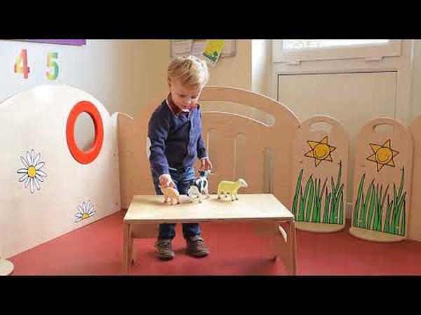 Folding Table For Light Panel A2, Learning SPACE