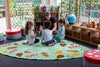 Forest Friends™ Corner Placement 2x2m Carpet, Learning SPACE