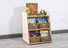 Free Standing Maple Shelf Narrow, Learning SPACE