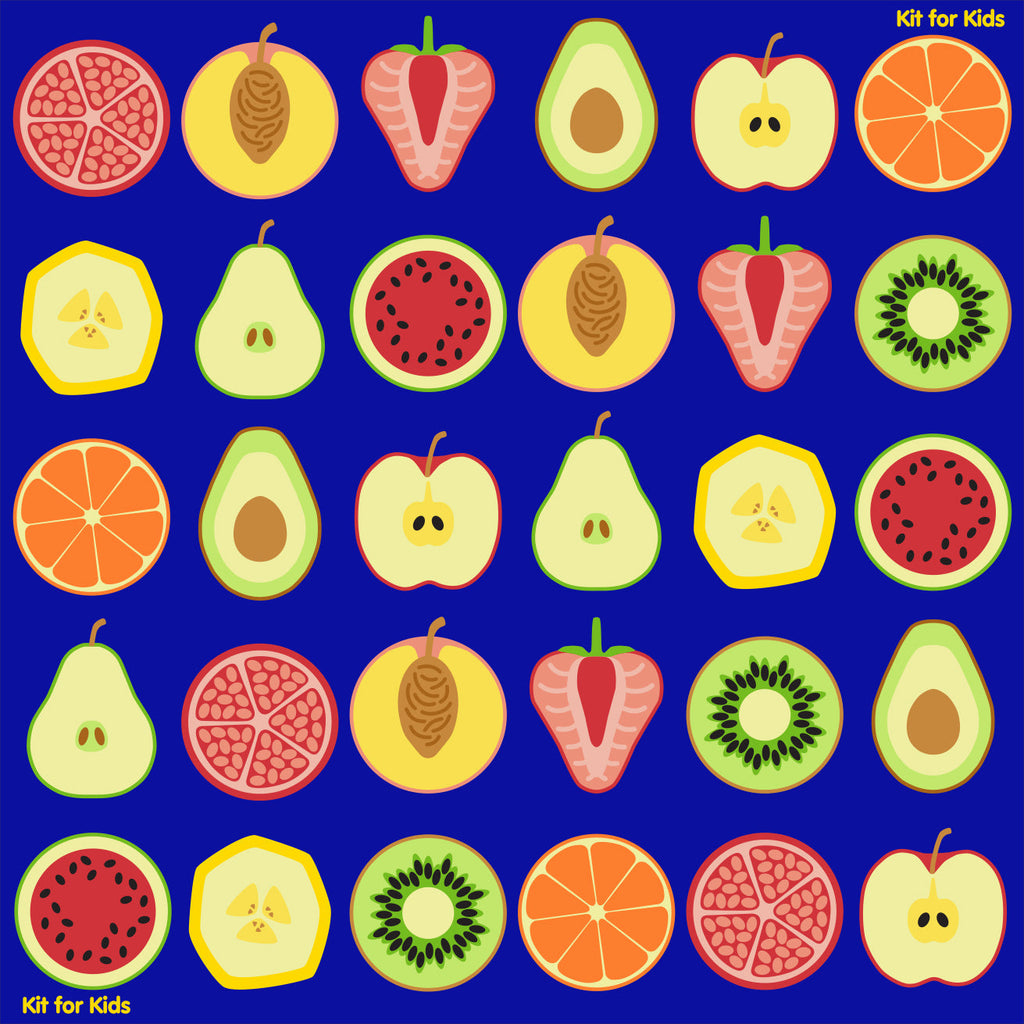 Fruit 3m Placement Carpet with free of charge mystery Health & Wellbeing Runner, Learning SPACE