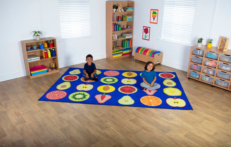 Fruit Rectangular Placement 3x2m Carpet 3x2m, Learning SPACE