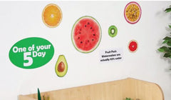 Fruit Slices Sticker Set, Learning SPACE