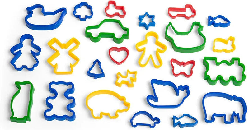 Fun Cutters - Jar of 24 Pastry Cutters, Learning SPACE