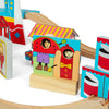 Fun Fair Train Set Wooden Railway-Bigjigs Rail,Bigjigs Toys,Train,Wooden Toys-Learning SPACE