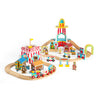 Fun Fair Train Set Wooden Railway-Bigjigs Rail,Bigjigs Toys,Train,Wooden Toys-Learning SPACE