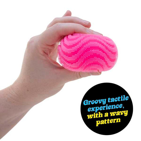 Fuzz Ball Wonder Waves Needoh Squishy Fidget-ADD/ADHD,Bigjigs Toys,Calming & Anxiety,Fidget,Needoh,SCOTEXCEL,Squishing Fidget,Stocking Stuffers,Stress Relief,Toys for Anxiety-Learning SPACE