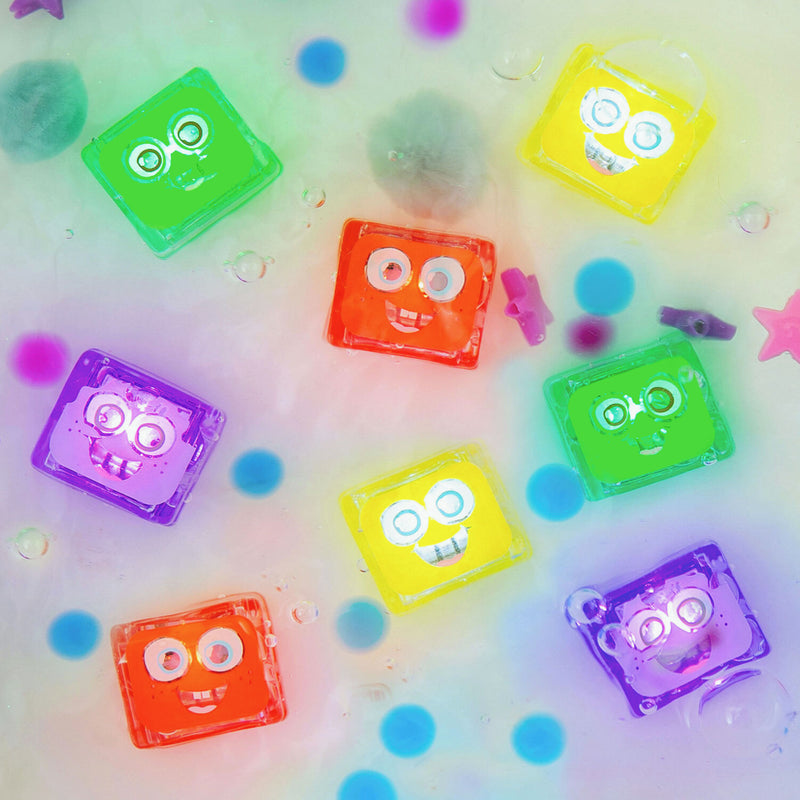 Glo Pals Light up Sensory Cubes - 4 Pack, Learning SPACE