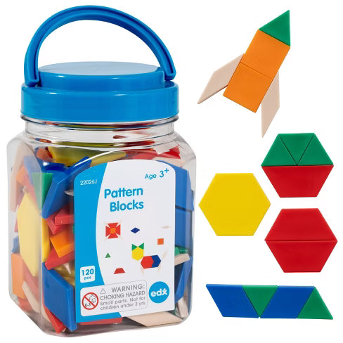 Plastic Pattern Blocks