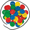 Galt Toys Fun Buttons – Colourful Threading & Stacking Activity Set, Learning SPACE