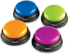 Game Show Answer Buzzer - Set of 4-Calmer Classrooms,Calming & Anxiety,Cerebral Palsy,communication,Early Years Musical Toys,Helps With,Learning Resources,Music,Neuro Diversity,Physical Needs,Primary Literacy,Sound,Speaking & Listening,Stock,Talking Buttons & Buzzers-Learning SPACE