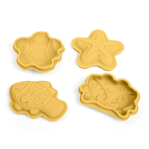 Garden Honey Yellow Character Sand Moulds-Bigjigs Toys,Eco Friendly,Forest School & Outdoor Garden Equipment,Messy Play,Outdoor Sand & Water Play,Outdoor Sand Pits,Sand,Seasons,Sensory Garden,Spring,Summer,Toy Garden Tools,Water & Sand Toys-Learning SPACE