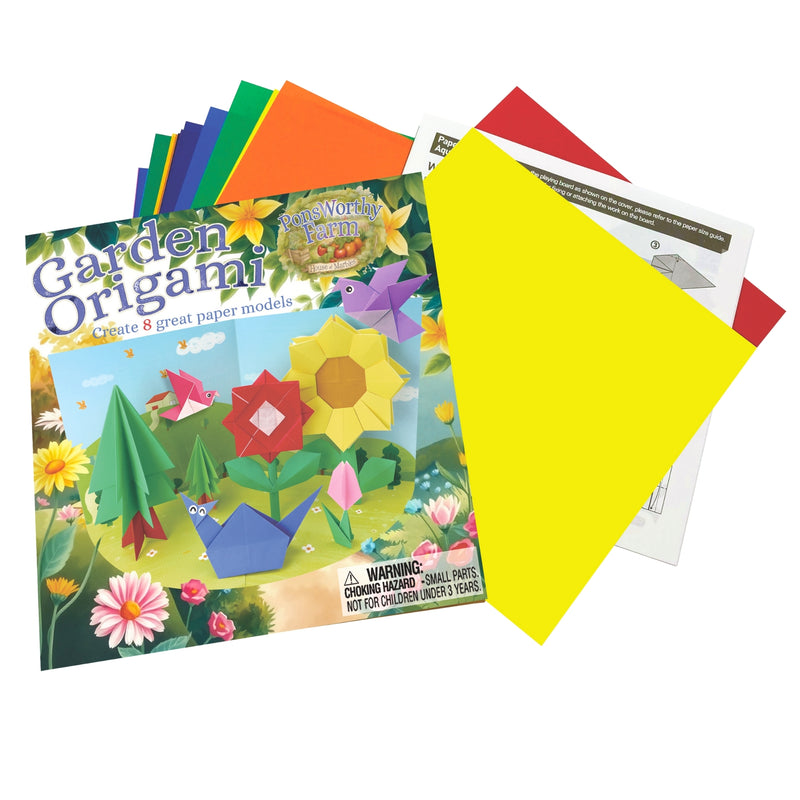 Garden Origami Counter Display