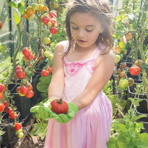 Gardening Gloves - Cotton Children’s-Bigjigs Toys,Calmer Classrooms,Easter,Forest School & Outdoor Garden Equipment,Garden Tools,Helps With,Pollination Grant,Seasons,Sensory Garden,Spring,Stock,Toy Garden Tools-Learning SPACE