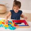 Gem Cube Mirror Tray, Learning SPACE