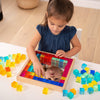 Gem Cube Mirror Tray, Learning SPACE