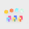 Gem Cubes Acrylic Colour Cubes (Pack of 10), Learning SPACE