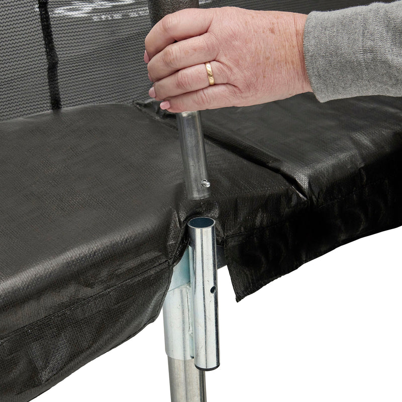 Plum® Rectangular Springsafe® Trampoline & Enclosure, Trampoline Learning SPACE
