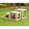 Giant Cube Blocks Nest, Learning SPACE