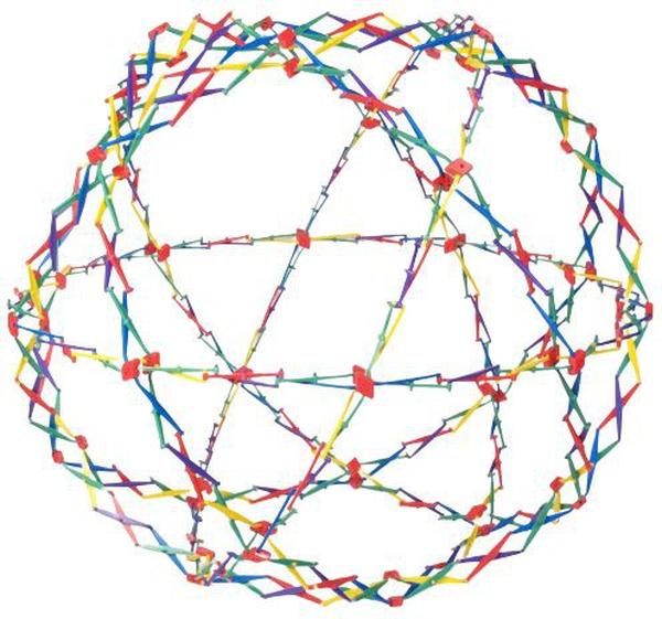 Giant Expandaball - Hoberman Sphere, Learning SPACE