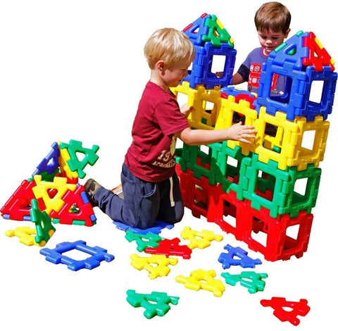 Giant Polydron Class Set-Calmer Classrooms,Classroom Packs,Dropship,Maths,Nursery,Nurture Room,Polydron,Primary Maths,Shape & Space & Measure,Stock,Tactile Toys & Books-Learning SPACE