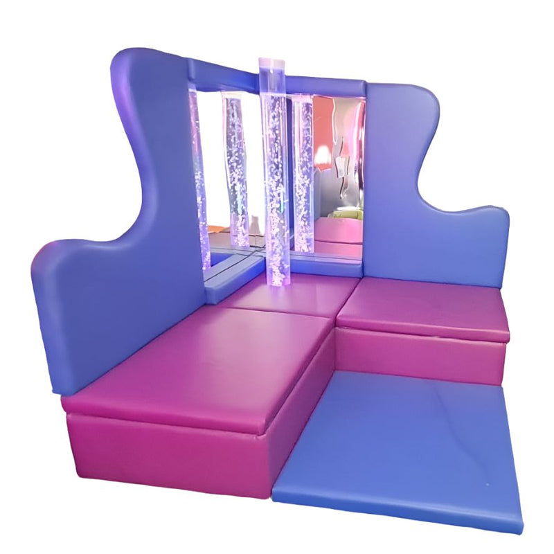 Giant Softplay Corner with Mirrors, Bubble Tube and Fibre Optics, Tables & Desks Learning SPACE