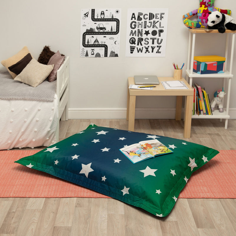 Giant Star Print UV Bean Bag Floor Cushion, Learning SPACE