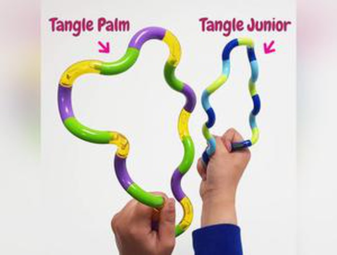 Giant Tangle® Palm: Twist, Fidget, and Relax!, Stress Relief Toys Learning SPACE