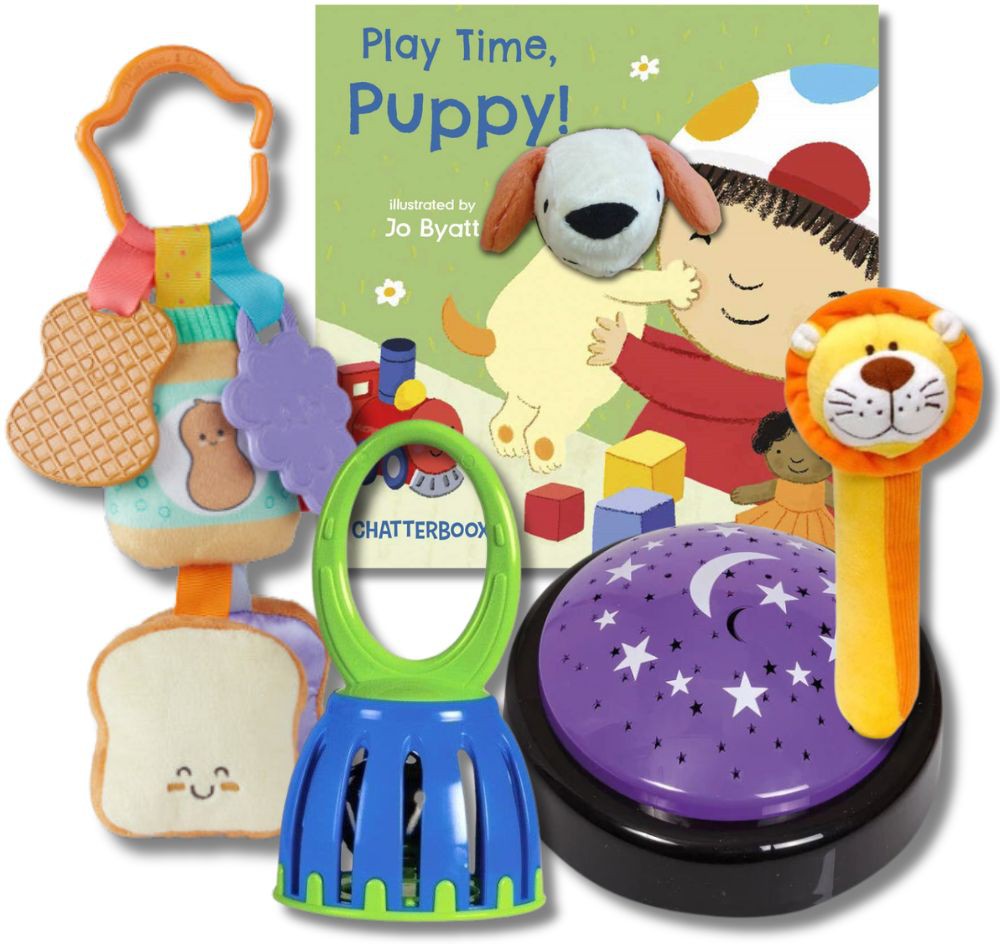 Gift Box 0 -3 Months, Sensory toy Learning SPACE