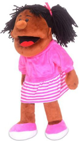 Girl Moving Mouth Hand Puppet-Calmer Classrooms,Calming & Anxiety,communication,Helps With,Imaginative Play,Neuro Diversity,Primary Literacy,Puppets & Theatres & Story Sets,Role Play,Stock-Learning SPACE
