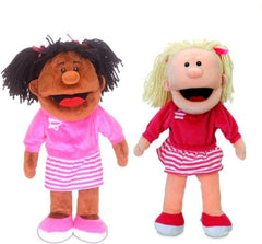 Girl Moving Mouth Hand Puppet-Calmer Classrooms,Calming & Anxiety,communication,Helps With,Imaginative Play,Neuro Diversity,Primary Literacy,Puppets & Theatres & Story Sets,Role Play,Stock-Learning SPACE