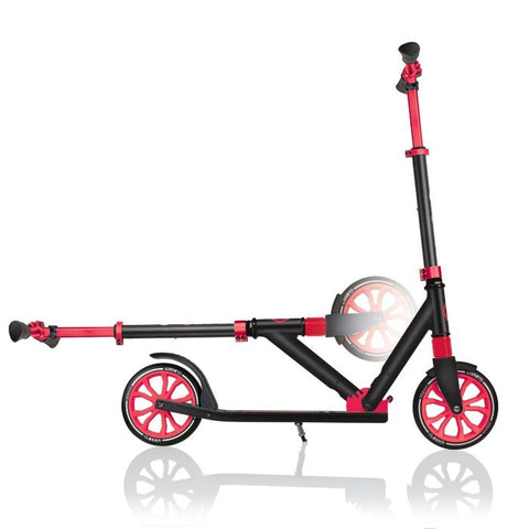 Globber NL 205 - Big 2 Wheeled Foldable Scooter - With Wrist, Elbow, and Knee Pads-Additional Need,Exercise,Globber Scooters,Gross Motor and Balance Skills,Helps With,Ride & Scoot,Ride On's. Bikes & Trikes,Scooters-Learning SPACE