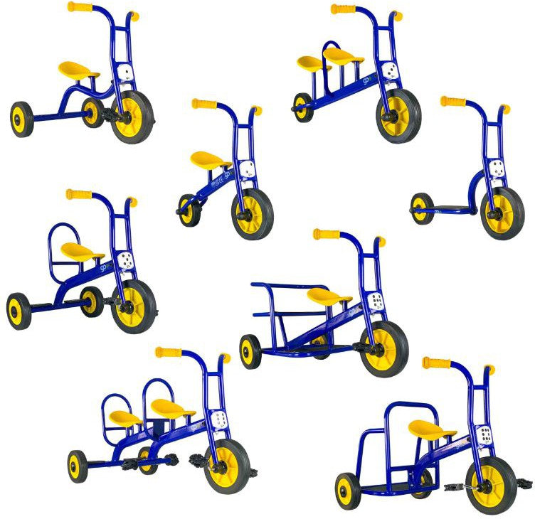 Go Bikes & Trikes Complete Set (8 Bikes), Learning SPACE