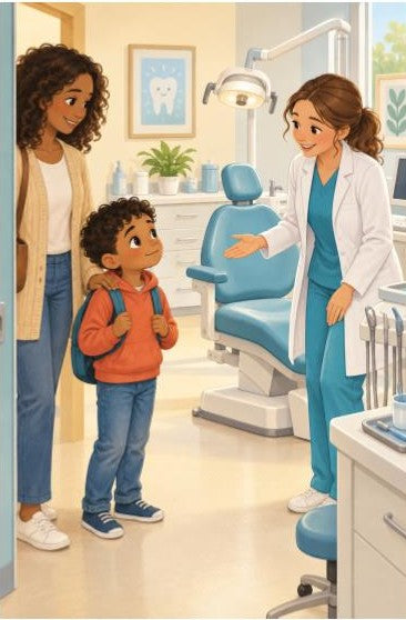 Going To The Dentist (Editable & Printable Word Template) Social Story, Learning SPACE