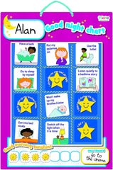 Good Night Chart-Additional Need,Autism,Calmer Classrooms,Calming & Anxiety,Dyspraxia,Early Years Books & Posters,Early Years Maths,Fiesta Crafts,Helps With,Life Skills,Maths,Neuro Diversity,Primary Maths,PSHE,Sleep Issues,Social Emotional Learning,Social Stories & Games & Social Skills,Transitions and Routines-Learning SPACE