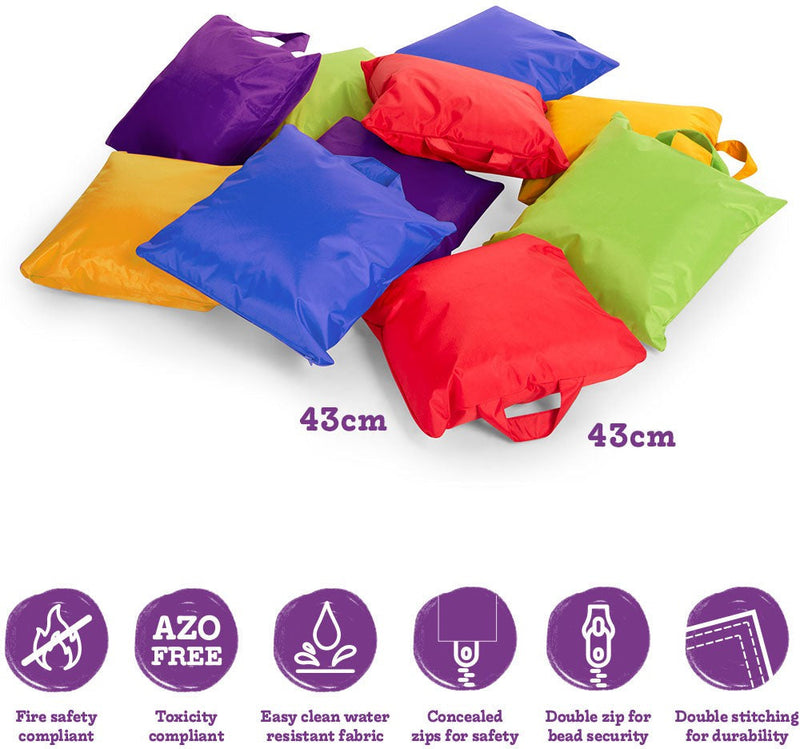 Grab & Go Cushions - Pack of 10, Pad, Cushions and Covers Learning SPACE