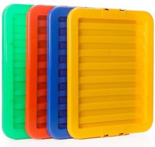 Green 30L Plastic Storage Box with Lid!, Learning SPACE