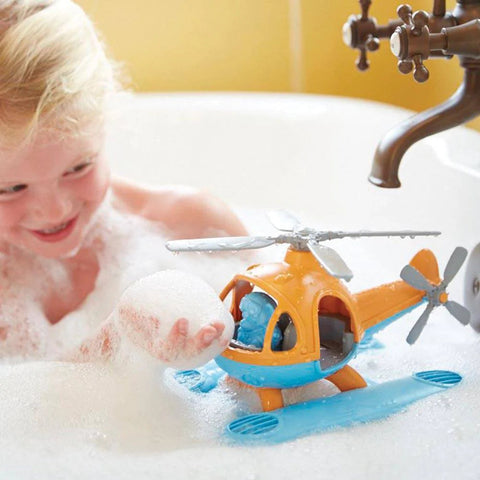 Green Toys Orange Seacopter - Eco-Friendly Bath Toy-Baby & Toddler Gifts,Baby Bath. Water & Sand Toys,Bigjigs Toys,Eco Friendly,Green Toys,Water & Sand Toys-Learning SPACE