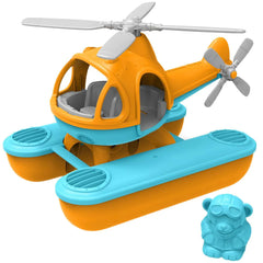 Green Toys Orange Seacopter - Eco-Friendly Bath Toy, Learning SPACE